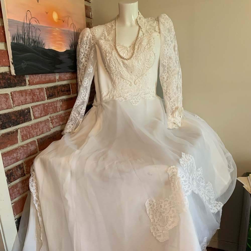 Vintage Bridal Originals Wedding Plus Dress